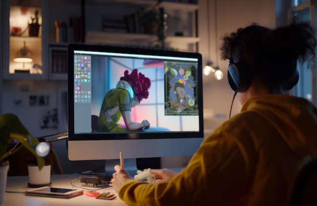 Multimedia and animation student work at REVA University Bengaluru